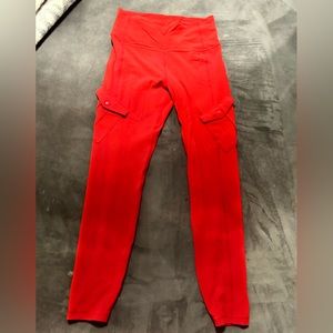 Red Leggings - Butter soft - never worn